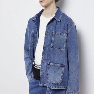 The Kooples Workwear Denim Jacket